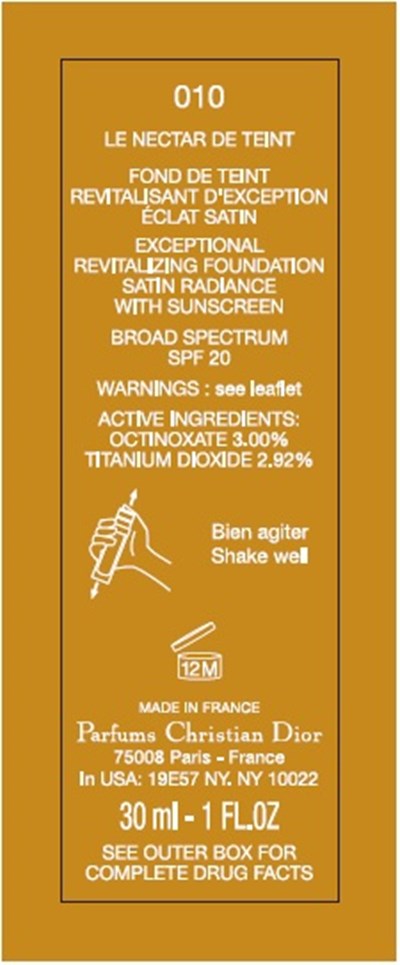 DIOR PRESTIGE LE NECTAR DE TEINT Dior Prestige: Le Nectar and La